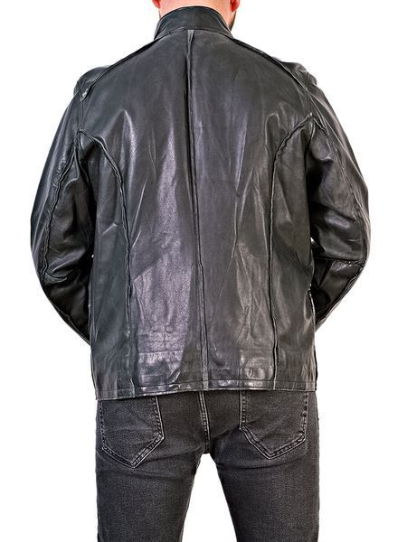 Мужская кожаная куртка EZ-016 EZ-016-4XL фото