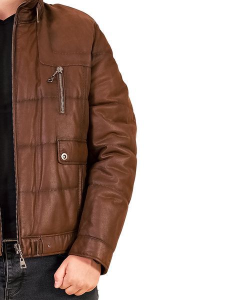 Мужская кожаная куртка ER-28 VISKY ER-28 VISKY-3XL фото