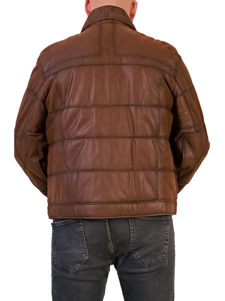 Мужская кожаная куртка ER-28 VISKY ER-28 VISKY-3XL фото