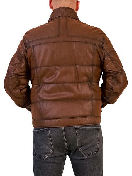 Мужская кожаная куртка ER-28 VISKY ER-28 VISKY-3XL фото