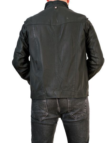 Мужская кожаная куртка EZ-100 EZ-100-5XL фото