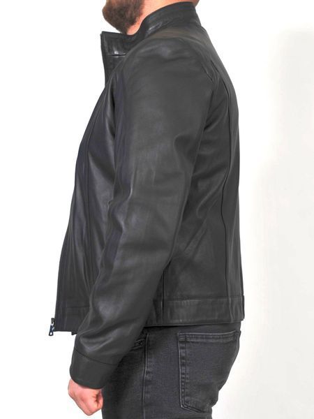 Чоловіча шкіряна куртка Epica EZ-018 5XL чорна  EZ-018-5XL фото