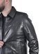 Чоловіча шкіряна куртка UZ-01 чорна 5XL UZ-01-5XL фото 8