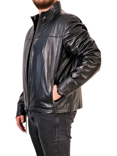 Кожаная мужская куртка EZ-004 3XL EZ-004 фото