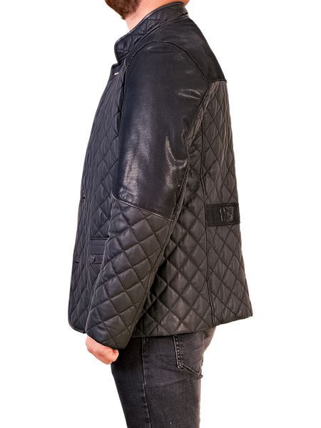 Чоловіча шкіряна куртка CRN-E-45 CRN-E-45-5XL фото