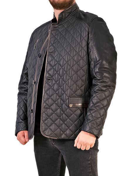Чоловіча шкіряна куртка CRN-E-45 CRN-E-45-5XL фото
