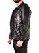 Чоловіча шкіряна куртка Epica RON-GEPARD L чорна RON-GEPARD-L фото 4