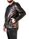 Чоловіча шкіряна куртка Epica RON-GEPARD L чорна RON-GEPARD-L фото 3