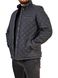 Мужская кожаная куртка EZ-185 Lacivert Tafta M  EZ-185-M фото 4